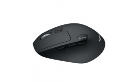 LOGITECH M720 Triathlon Vezeték nélküli Bluetooth Egér (910-004791) Fekete