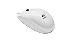 LOGITECH B100 Vezetékes egér - OEM (910-003360) Fehér