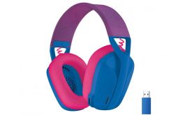 LOGITECH G435 Vezeték Nélküli Gaming Mikrofonos fejhallgató (981-001062) Kék-Málna