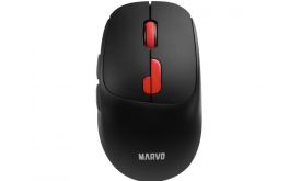 MARVO M809W BK vezeték nélküli egér - fekete
