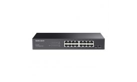 MERCUSYS Switch 16x1000Mbps, Fémházas Asztali Rackes (MS116GS)
