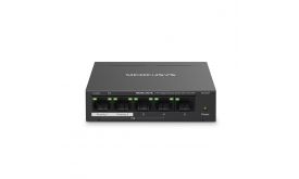 MERCUSYS Switch 5x1000Mbps (4xPOE+), Fémháza Asztali, MS105GP
