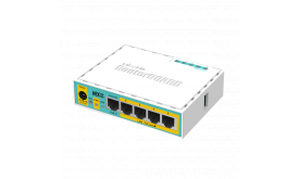 MikroTIK hEX PoE lite Vezetékes Router (RB750UPR2)