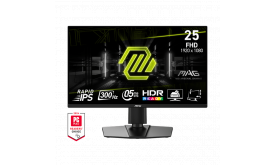 MSI MAG 255PXF 24.5" FHD Rapid IPS 300Hz gaming monitor (9S6-3BC24M-031)