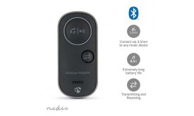 Nedis bluetooth adó / vevő, akkumulátoros (BTTC2500BK)