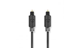 Nedis CABW25000AT50 optikai audió kábel, TosLink dugó, hossz: 5 m