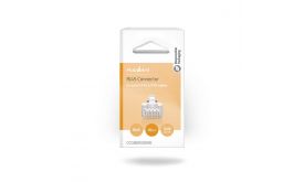 Nedis CCGB89302ME tömör kábelre, UTP RJ45 CAT5 csatlakozó dugó, szerelhető, aranyozott, 10db/csomag