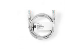 Nedis CCGT85100GY75 UTP Cat5e patch kábel, RJ45, 10/100/1000 Mbit/s, hossz 7,5m