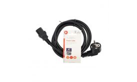 Nedis CEGL10015BK20 táp kábel IEC-320-C13, 3 x 1,5 mm, hossz 3m (IEC320-C13)