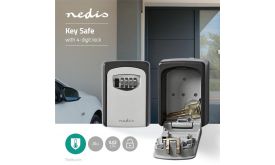 Nedis KEYCC01GY számzáras kulcs széf (kulcsszéf), beltéri és kültéri használatra (KEYCC01GY)