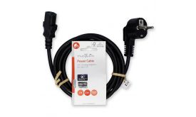 Nedis táp kábel IEC-320-C13, 3 x 0.75 mm hossz 2m, CEGL10000BK20