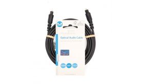 Nedis optikai audió kábel, TosLink dugó, 3m, (CAGL25000BK30)
