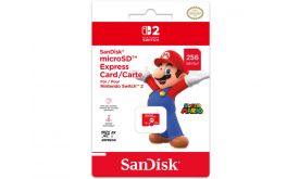 Sandisk microSD Express kártya Nintendo Switch 2 konzolhoz 256 GB (N2P602)