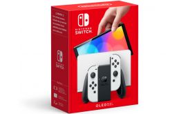 Nintendo Switch Konzol OLED Modell White Set (NSH008)
