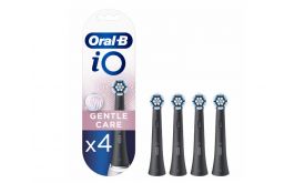 Oral-B iO fogkefefej Gentle Care 4db (10PO010459) fekete
