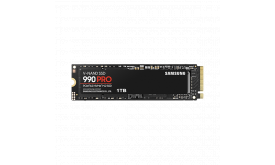 Samsung 990 PRO M.2 NVMe SSD, 1TB (MZ-V9P1T0BW)
