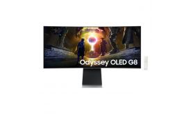 Samsung Odyssey OLED G8 G85SD Ultra 34" WQHD 175Hz ívelt Gaming monitor (LS34DG850SUXDU)