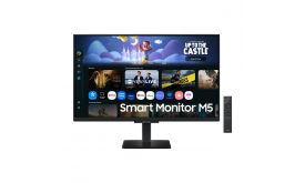 SAMSUNG 32 M5 FHD SMART VA monitor (LS32FM500EUXDU) fekete