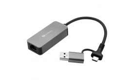 Sandberg USB-C/A 2.5 GbE RJ45 Adapter (136-68)