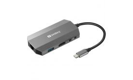 Sandberg USB-C 6in1 Travel Dock (136-33)