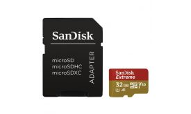 SanDisk microSDHC Extreme 32GB + Adapter (173420)