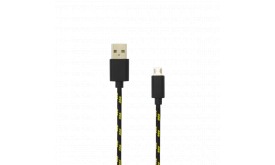 SBOX Kábel, CABLE USB A Male -> MICRO USB Male 1 m Black