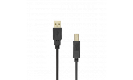 SBOX USB A Male - USB B Male Kábel (USB-1013/R)