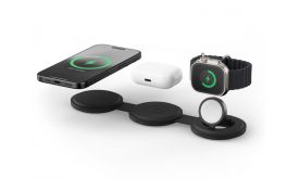 Satechi OntheGo 3-in-1 Wireless Charger - Black (ST-QTG31K)