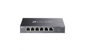TP-LINK Omada DS106GPP Switch 6x1000Mbps(3xPOE+/1xPOE++) Fémházas