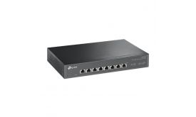TP-LINK Switch 8x10000Mbps, Fémházas Asztali/Rackes, TL-SX1008