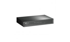 TP-LINK 8 portos (4xPOE) Fémházas Asztali Switch (TL-SF1008P)