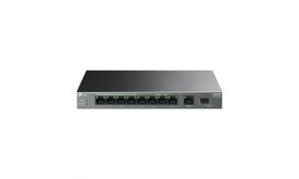 TP-Link LS1210GP 10x1000Mbps (8xPOE+) Fémházas Asztali Switch