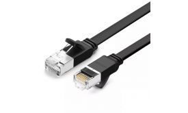 UGREEN hálózati kábel fém csatlakozókkal, Ethernet RJ45, Cat.6, UTP, 5 m (fekete)