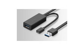 UGREEN USB 3.0 hosszabbító kábel, 10 m (fekete)