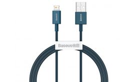 Baseus Superior Series USB to iPhone 1m gyorstöltő adatkábel (CALYS-A03) kék