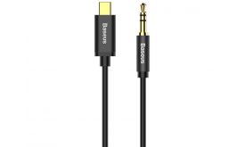 Baseus Yiven M01 USB Type-C to 3.5mm Audio 1.2m kábel (CAM01-01) fekete