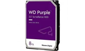 WESTERN DIGITAL 3.5" HDD SATA-III 8TB 5640rpm 256MB Cache, CAVIAR Purple (WD85PURZ)