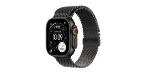 Apple Watch Ultra 3 GPS + Cellular 49mm-es fekete titántok, fekete titán milánói szíj – Small (MF1N4QH/A)
