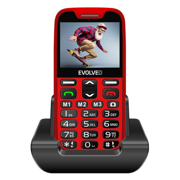 EVOLVEO EasyPhone XR EP601 (SGM EP-601-XR-RD) piros