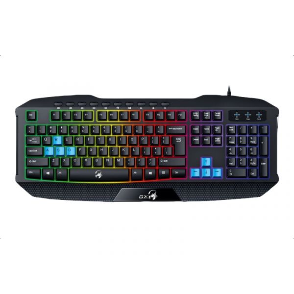 Genius GX-SCORPION K215 Vezetékes Gamer Billentyűzet (GX-SCORPION K215 GAMING) Fekete