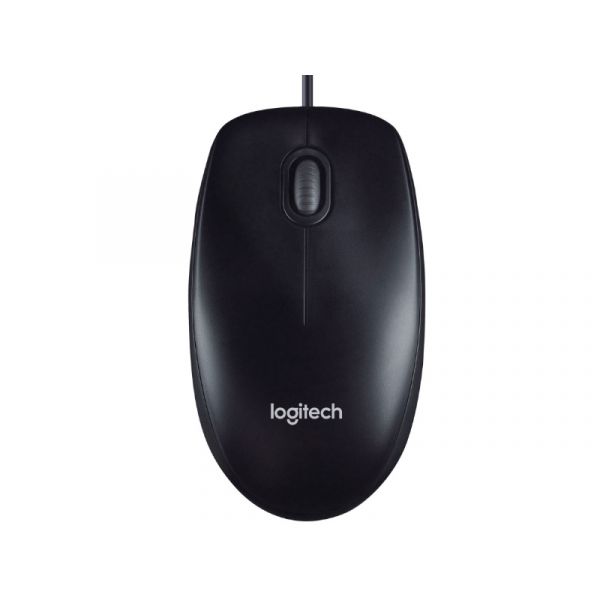 LOGITECH M100 optikai egér (910-005003) fekete