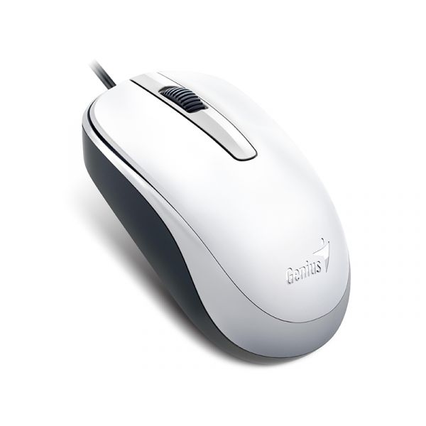 GENIUS DX-120 Vezetékes egér (DX_120_USB_WHITE) Fehér