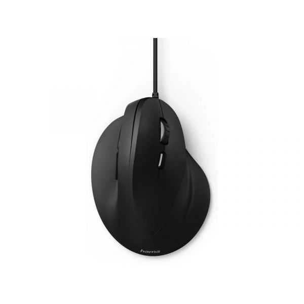 Hama EMC-500 VERTICAL ERGONOMIC optikai egér (182698) fekete
