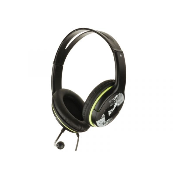 Genius HS-400A headset (31710169100) Fekete/Zöld