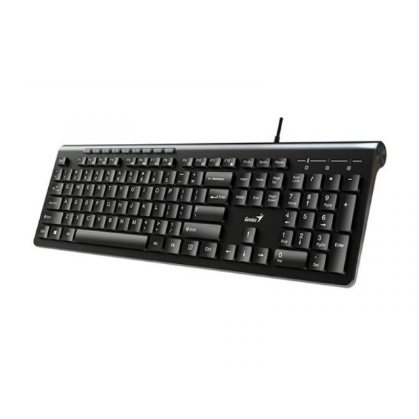 Genius SlimStar 230 billentyűzet (31310010408) fekete