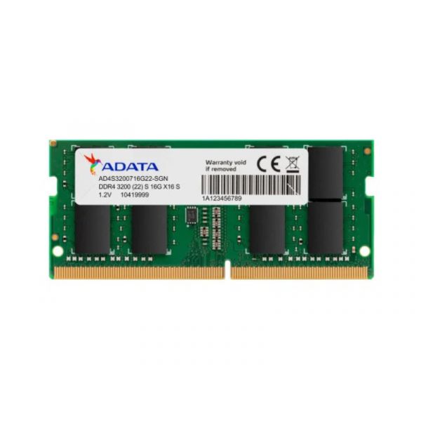ADATA 16GB DDR4 3200MHz Notebook memória (AD4S320016G22-BGN)