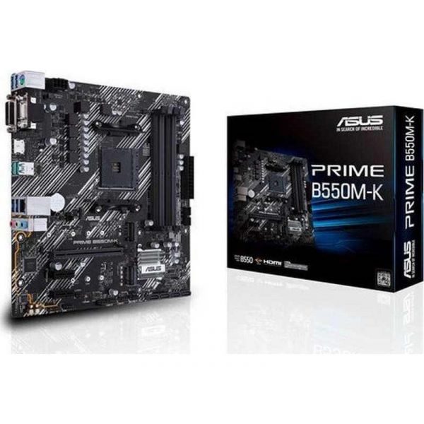 ASUS PRIME B550M-K AM4 mATX Alaplap