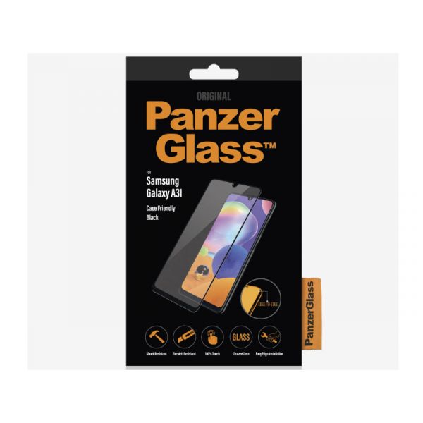 PanzerGlass Samsung Galaxy A31 tokbarát védőfólia (5711724072260) fekete