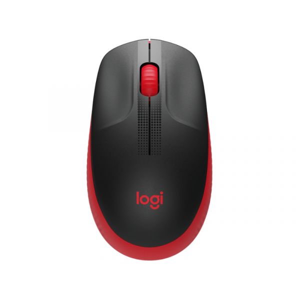 Logitech M190 Vezeték Nélküli Optikai Egér (910-005908) Piros