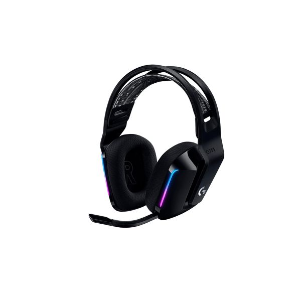 LOGITECH G733 Lightspeed RGB Gaming Vezeték Nélküli headset, Fekete (981-000550)
